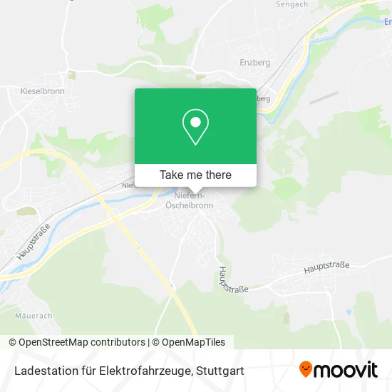 Карта Ladestation für Elektrofahrzeuge