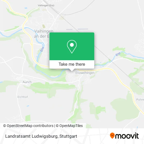 Карта Landratsamt Ludwigsburg