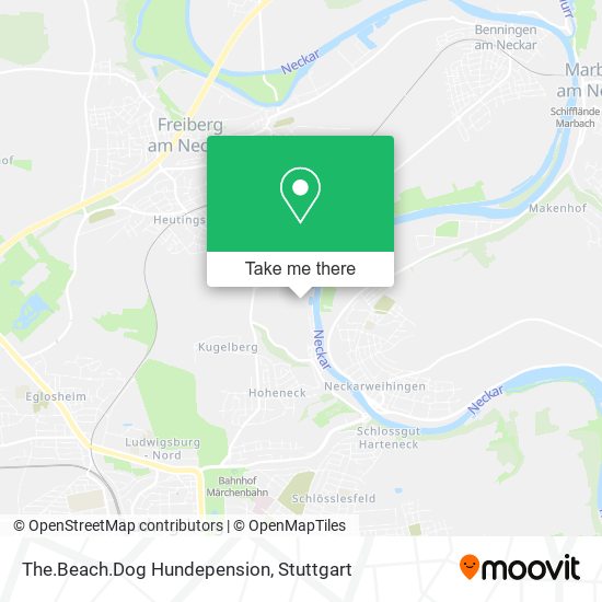 The.Beach.Dog Hundepension map