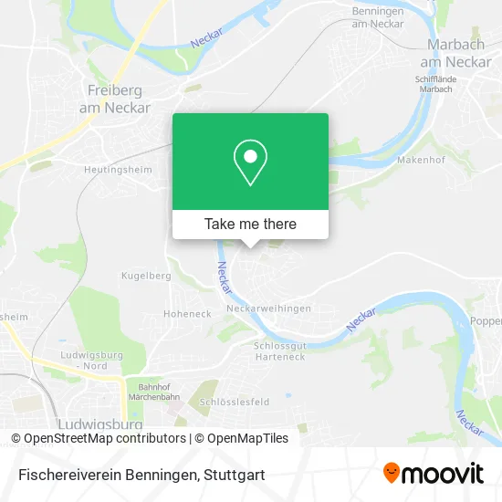 Карта Fischereiverein Benningen