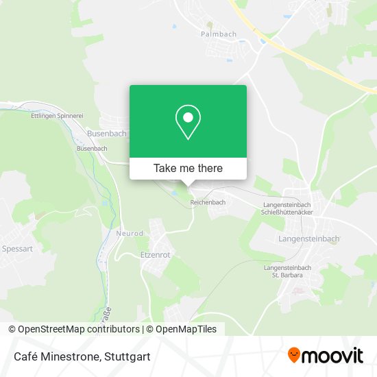 Café Minestrone map