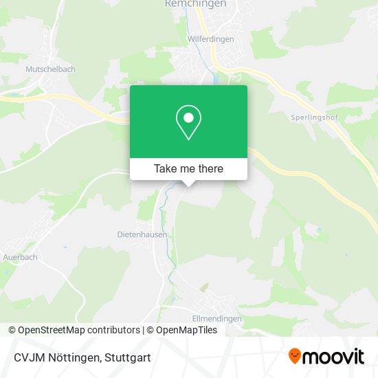 Карта CVJM Nöttingen