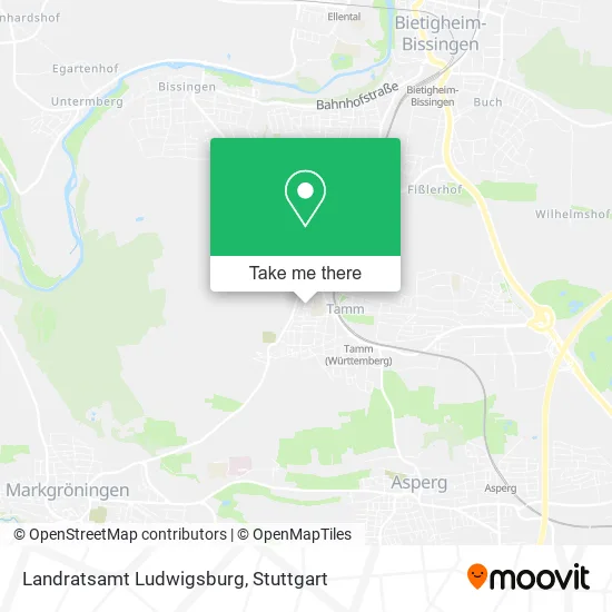 Карта Landratsamt Ludwigsburg