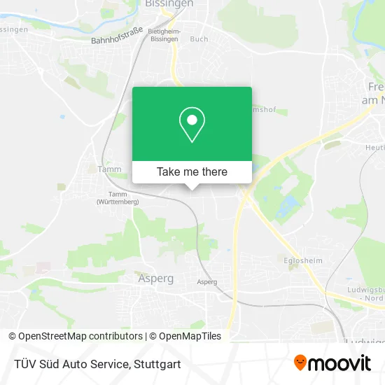 Карта TÜV Süd Auto Service