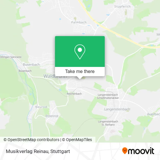 Карта Musikverlag Reinau