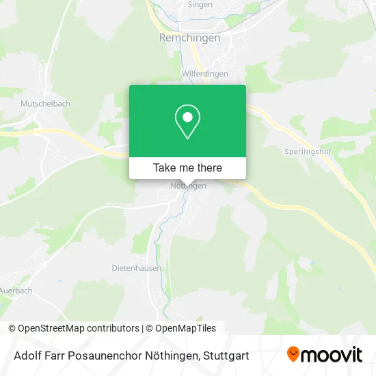 Карта Adolf Farr Posaunenchor Nöthingen
