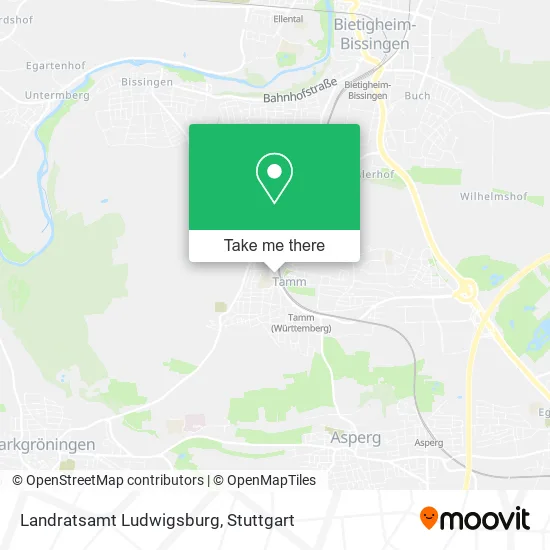Карта Landratsamt Ludwigsburg