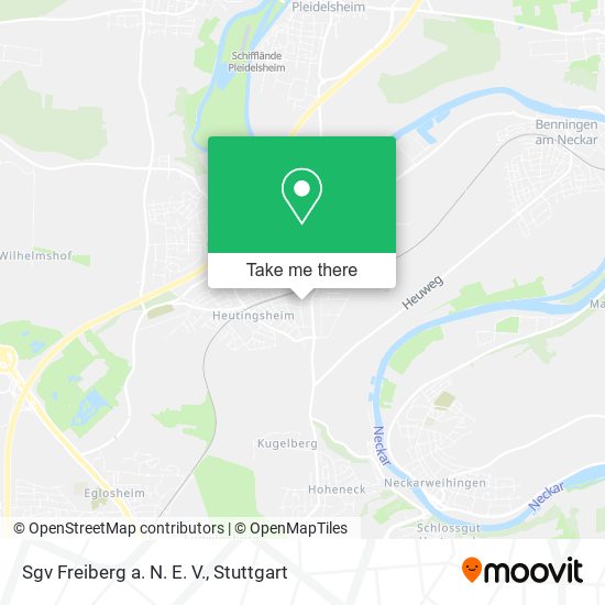 Sgv Freiberg a. N. E. V. map