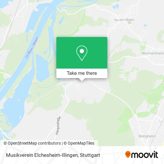 Карта Musikverein Elchesheim-Illingen