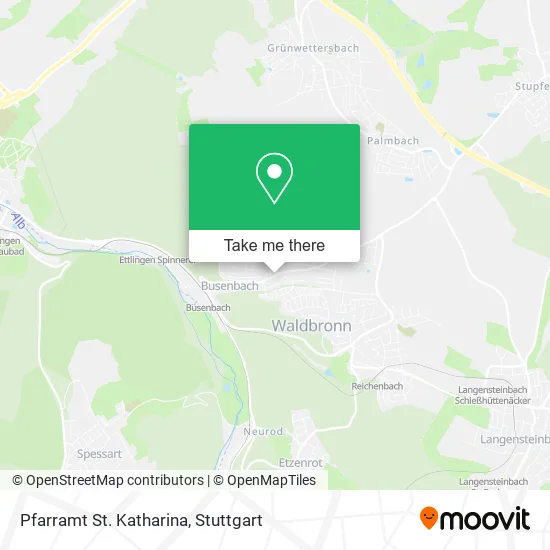 Карта Pfarramt St. Katharina