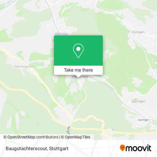 Карта Baugutachterscout