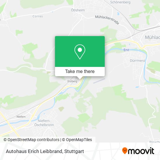 Autohaus Erich Leibbrand map