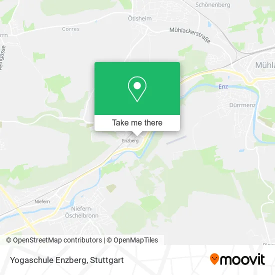 Yogaschule Enzberg map