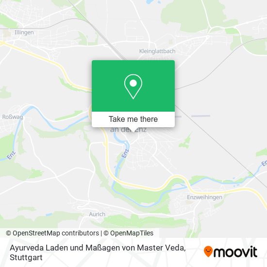 Ayurveda Laden und Maßagen von Master Veda map