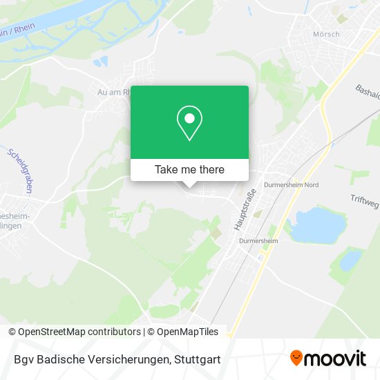 Bgv Badische Versicherungen map
