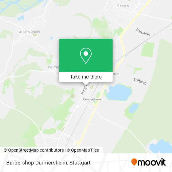 Карта Barbershop Durmersheim