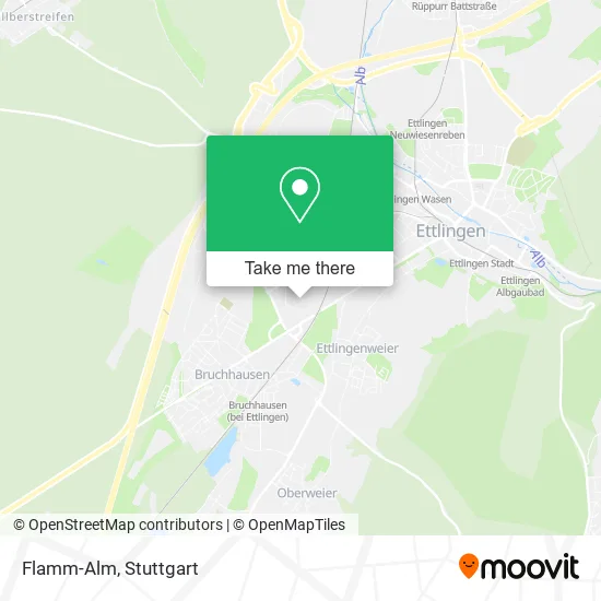 Карта Flamm-Alm