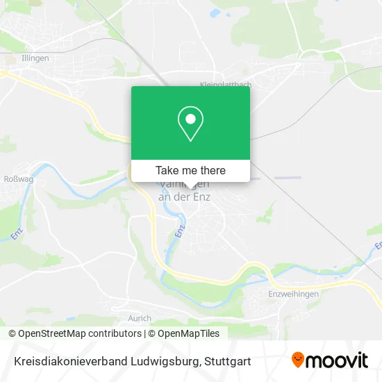 Карта Kreisdiakonieverband Ludwigsburg