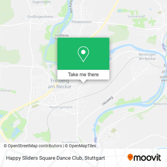 Карта Happy Sliders Square Dance Club