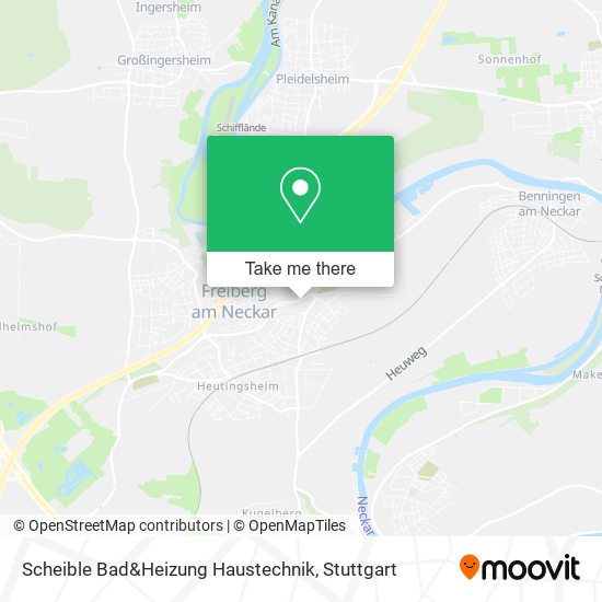 Scheible Bad&Heizung Haustechnik map