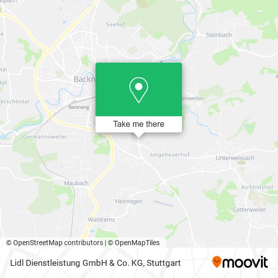 Lidl Dienstleistung GmbH & Co. KG map