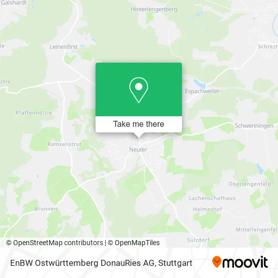 Карта EnBW Ostwürttemberg DonauRies AG