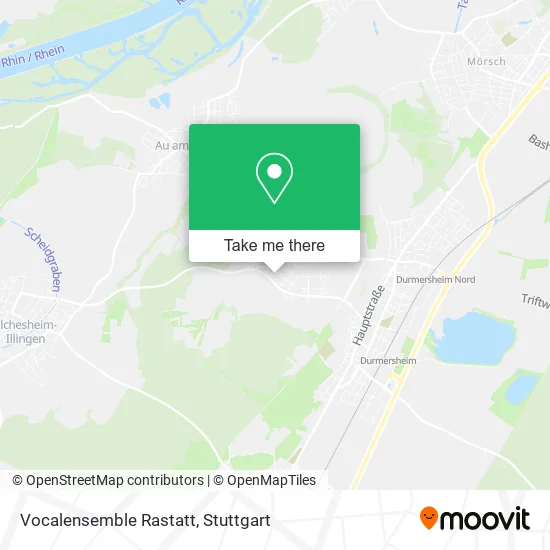 Карта Vocalensemble Rastatt