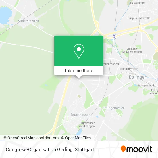 Карта Congress-Organisation Gerling