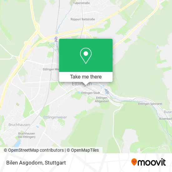 Карта Bilen Asgodom