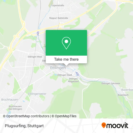 Карта Plugsurfing