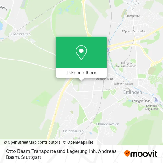 Карта Otto Baam Transporte und Lagerung Inh. Andreas Baam