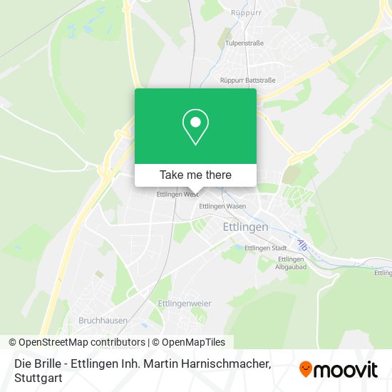 Die Brille - Ettlingen Inh. Martin Harnischmacher map