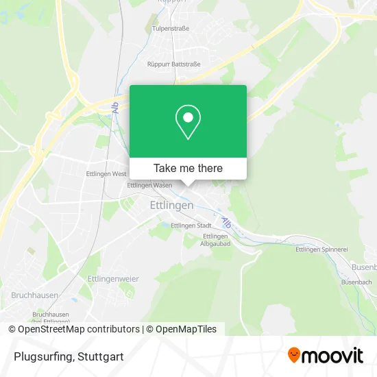 Карта Plugsurfing