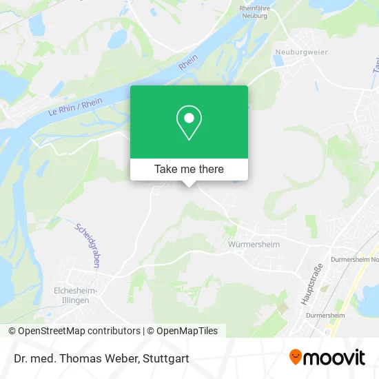 Карта Dr. med. Thomas Weber