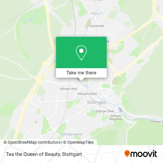 Карта Tea the Queen of Beauty