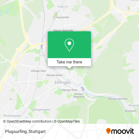 Карта Plugsurfing