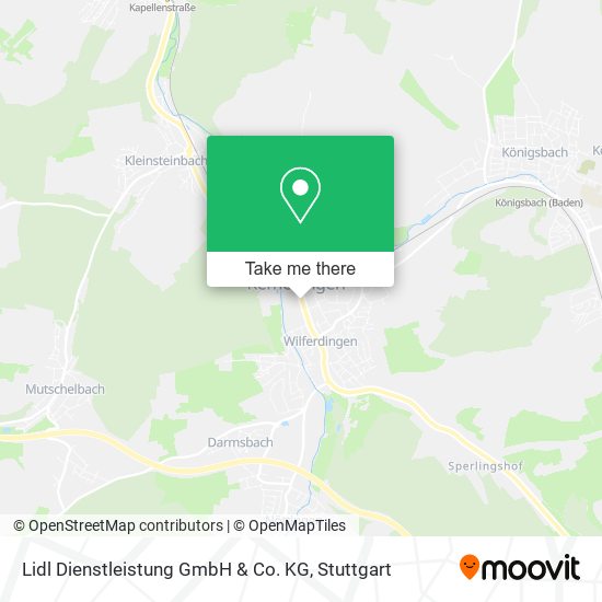 Lidl Dienstleistung GmbH & Co. KG map