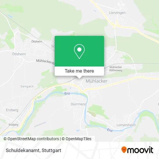 Карта Schuldekanamt