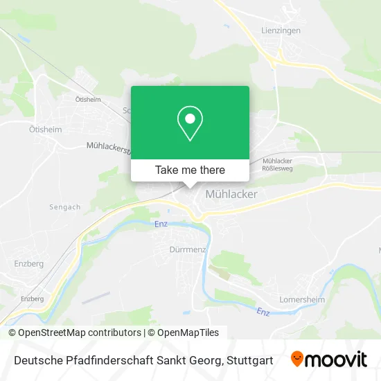Карта Deutsche Pfadfinderschaft Sankt Georg