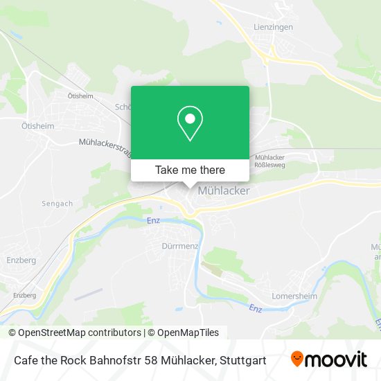 Cafe the Rock Bahnofstr 58 Mühlacker map