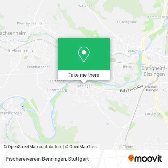 Карта Fischereiverein Benningen