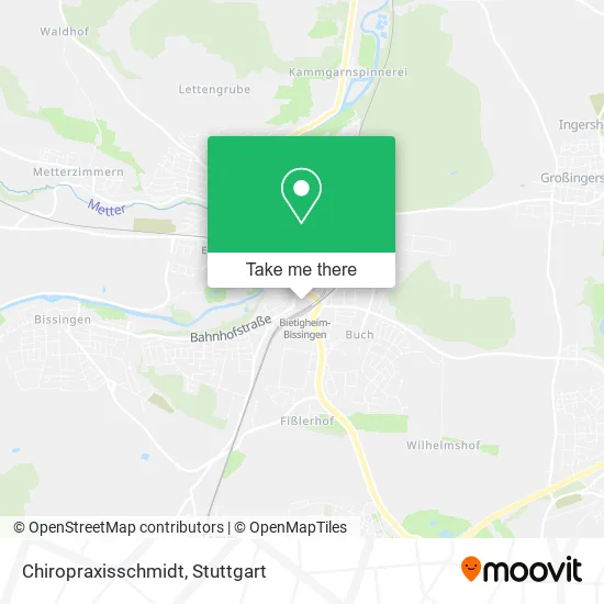 Карта Chiropraxisschmidt