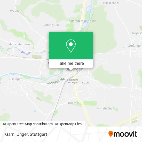 Карта Garni Unger