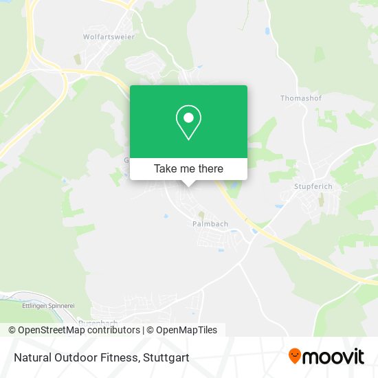 Natural Outdoor Fitness map