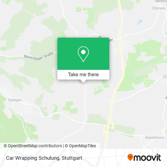Карта Car Wrapping Schulung
