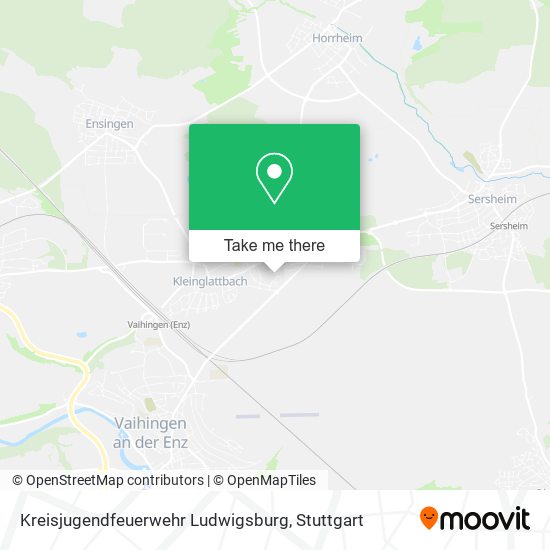 Карта Kreisjugendfeuerwehr Ludwigsburg