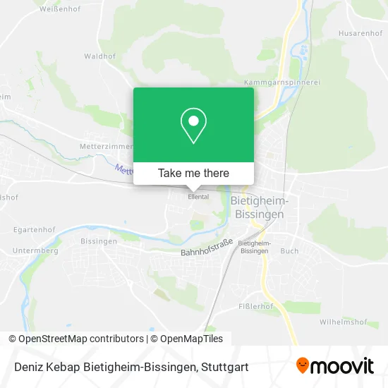 Карта Deniz Kebap Bietigheim-Bissingen