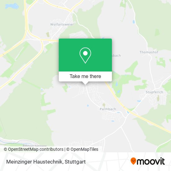 Meinzinger Haustechnik map