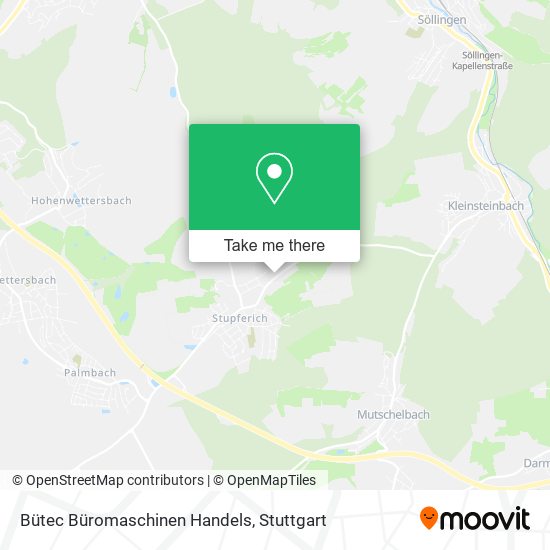 Bütec Büromaschinen Handels map