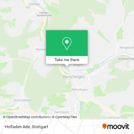 Карта Hofladen Ade